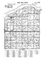 Eight Mile Grove Township, Turkey Creek, Cedar Creek, Cass County 1963 Published by Standard Atlas Co